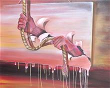 Hope, Painting by Rupal Buch, Acrylic & Oil on Canvas, 24 x 30 inches